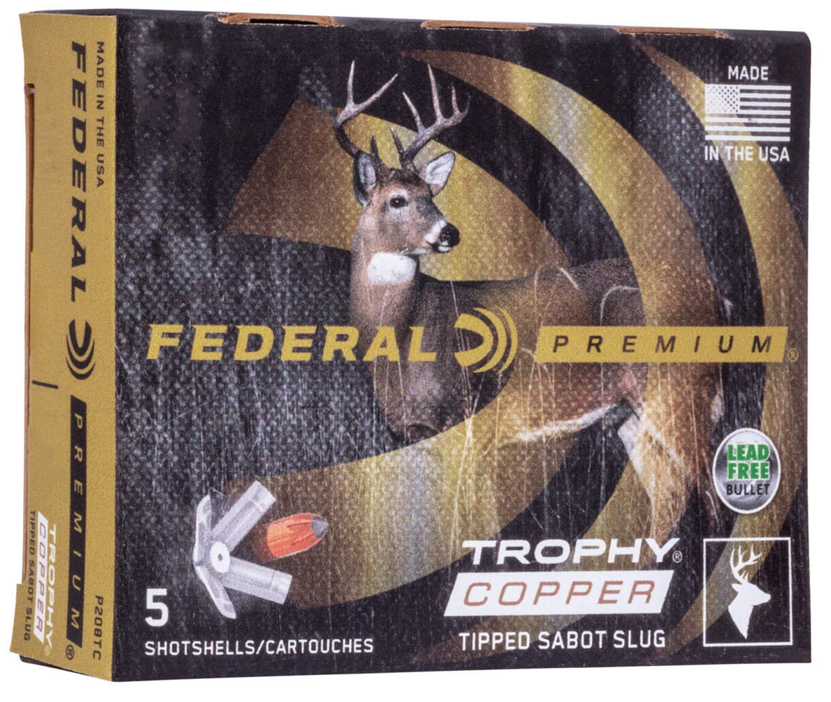 Trophy Copper 20 ga. Sabot Slugs - 275 gr - 2 3/4 in. - 5/Box