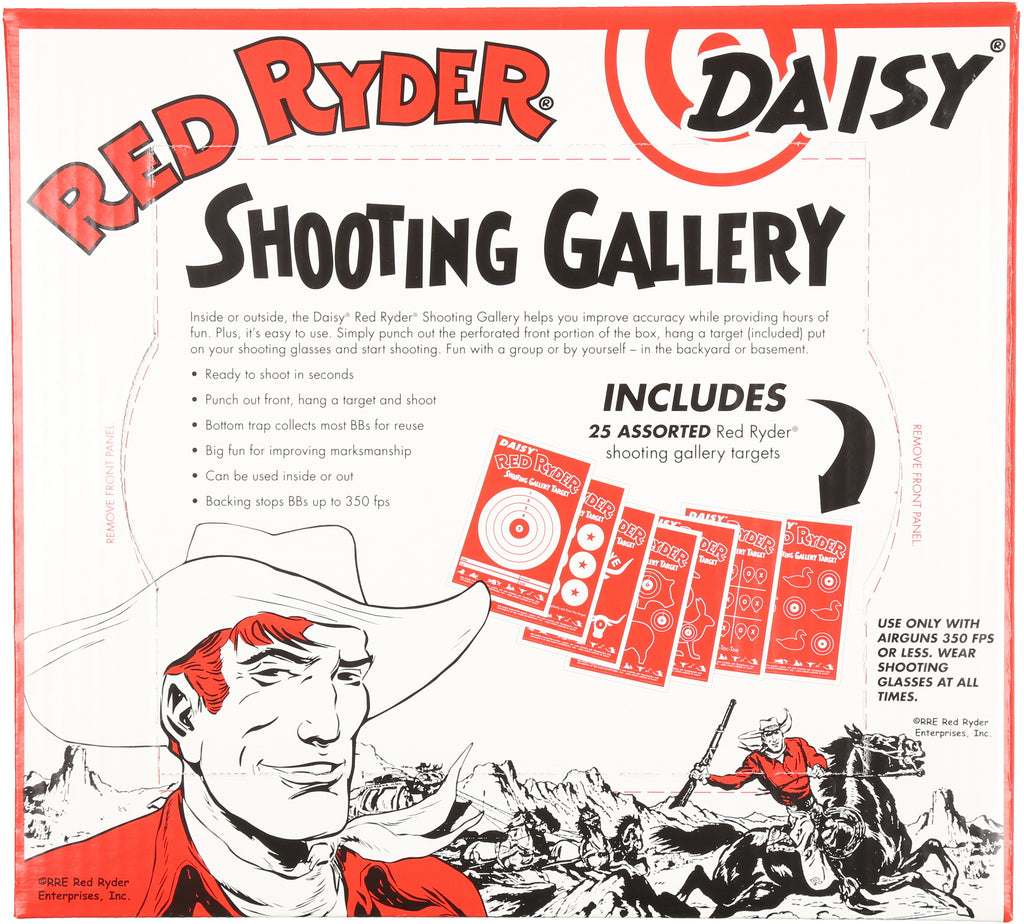 Red Ryder Shooting Gallery Targets