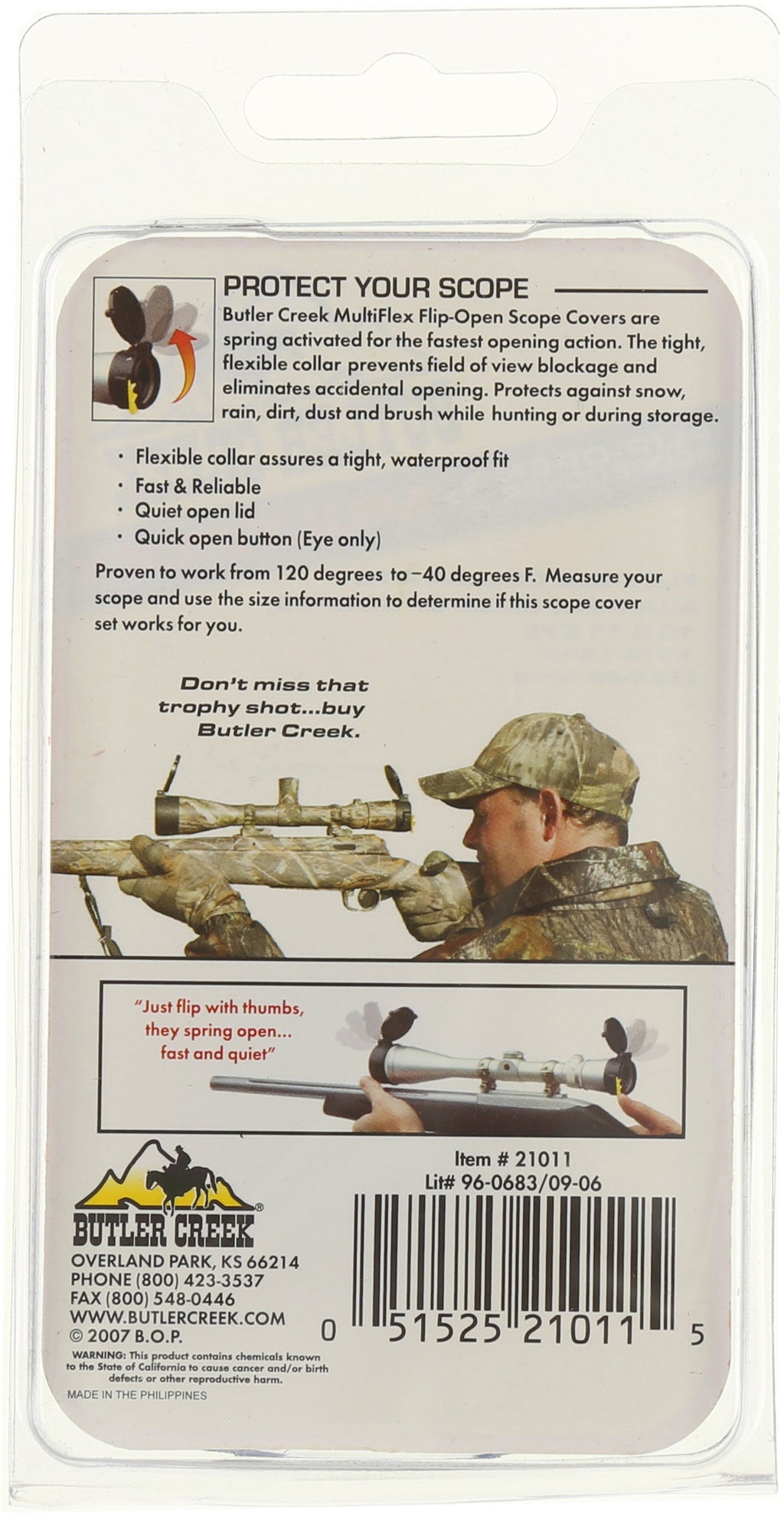 Multiflex Flip-Open Eyepiece Cover 10-11