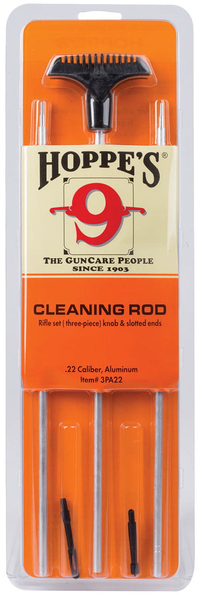 Rifle Aluminum Cleaning Rods - .22 cal - 3/PK