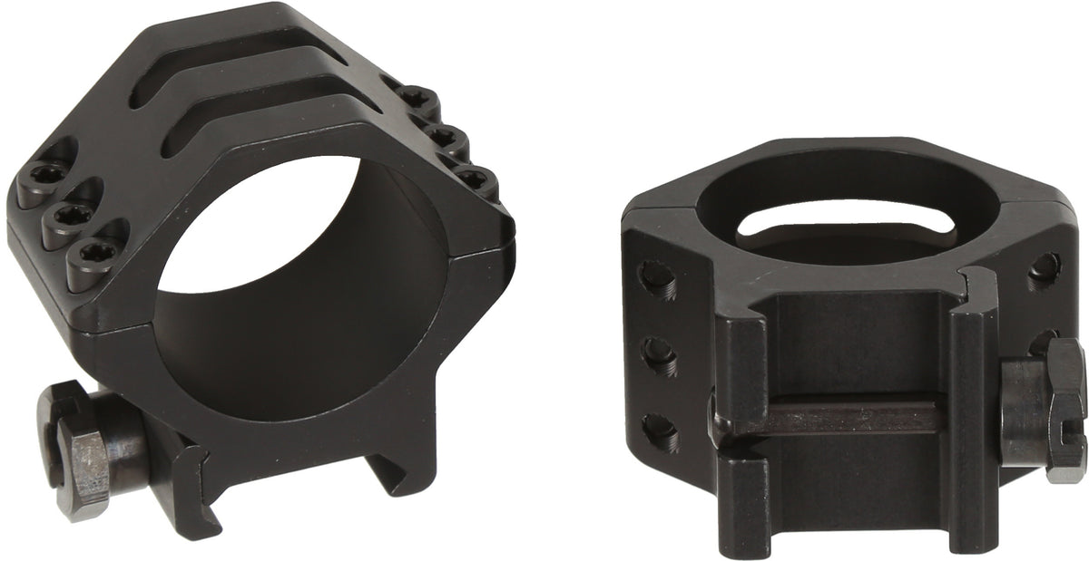 Six Hole Skeleton Scope Rings - Low - Matte - 30 mm