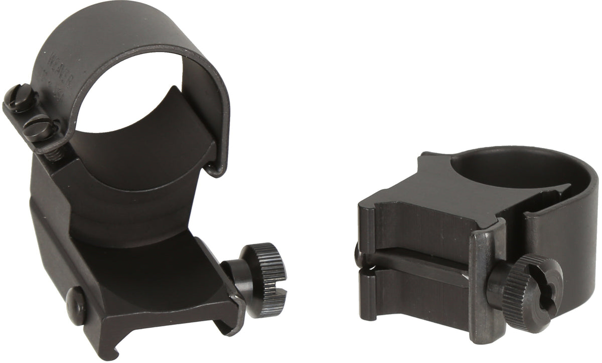 Detachable Top Mount Scope Rings - Extra High - Matte - 1 in.
