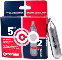 CO2 Powerlet Cartridges - 5/Box