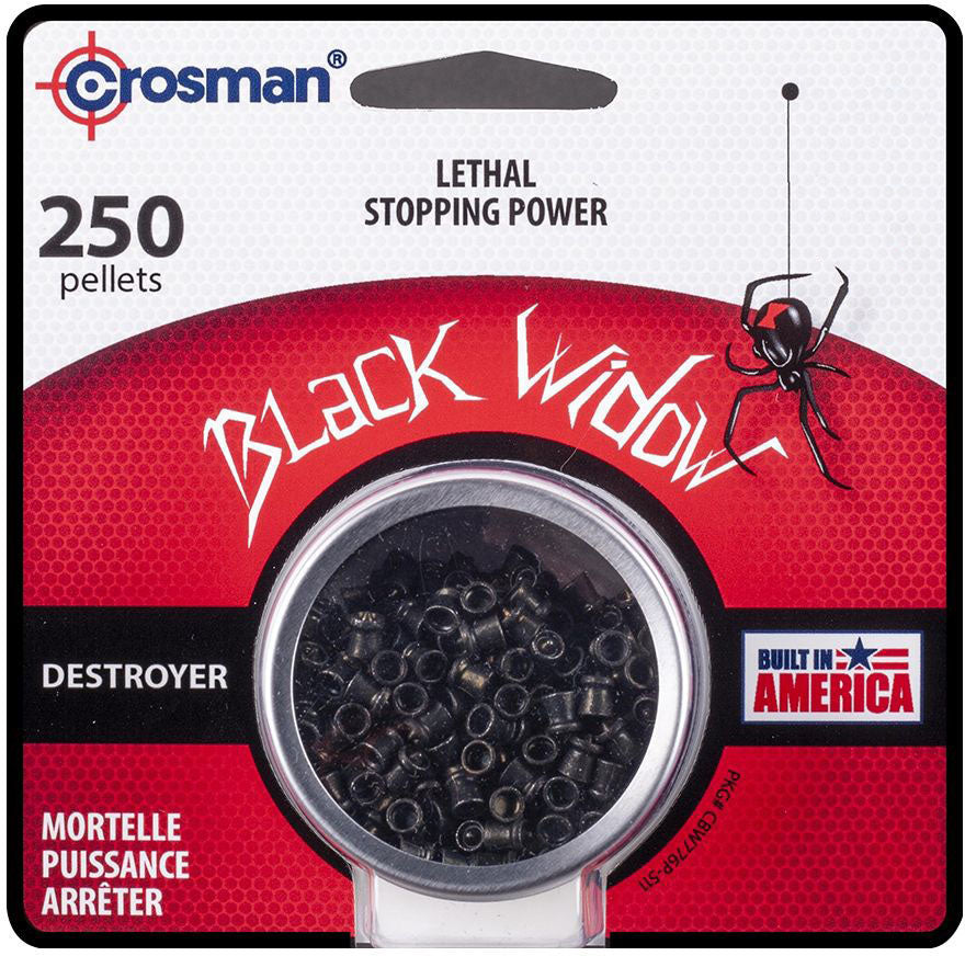 Premier Black Widow .177 ga. Lead Pellets - 7.7 gr - 250/Box