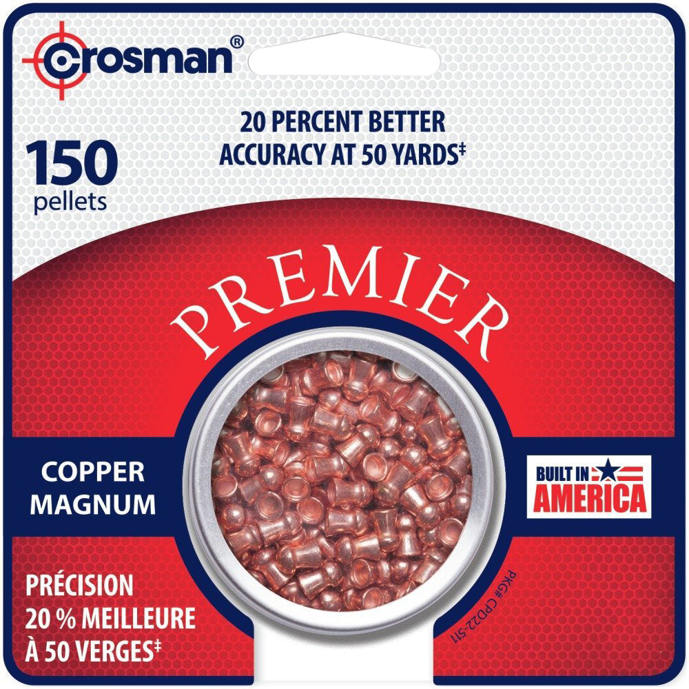 Premier Copper Magnum Pellets .22 - 15.9 gr - 5.5 mm - 150/Box