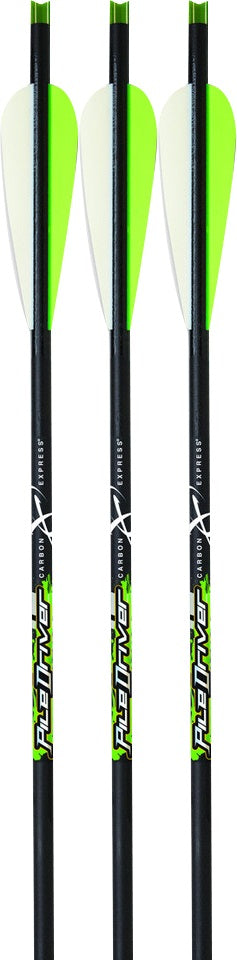 PileDriver Moon Nock Carbon Arrows - 3/PK