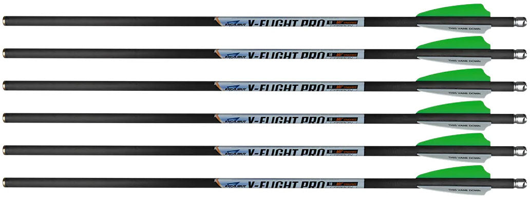 V-Flight Pro Carbon Arrows - 6/PK