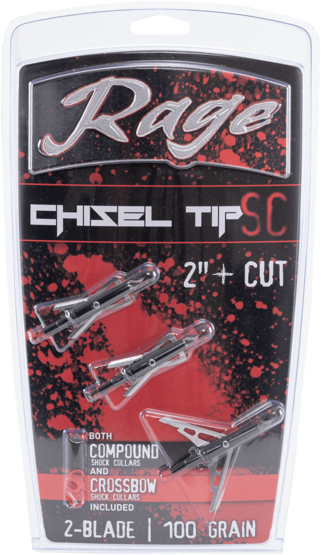 Black Series Chisel Broadheads - 3/PK