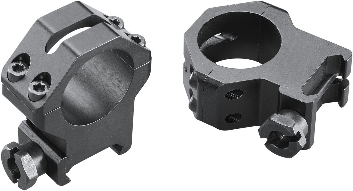 Four Hole Skeleton Scope Ring - Extra High - Matte - 1 in.