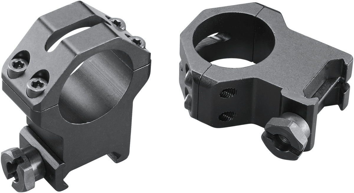 Four Hole Skeleton Scope Ring - Extra Extra High - Matte - 1 in.