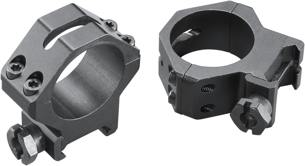 Four Hole Skeleton Scope Ring - Medium - Matte - 30 mm