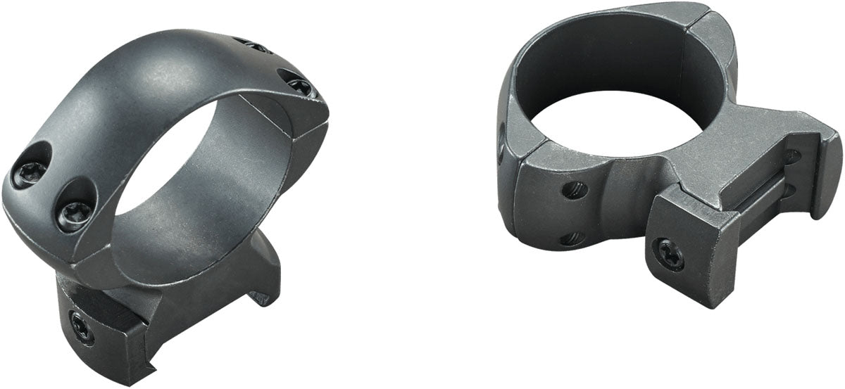 Grand Slam Steel Scope Rings - Medium - Matte - 30 mm