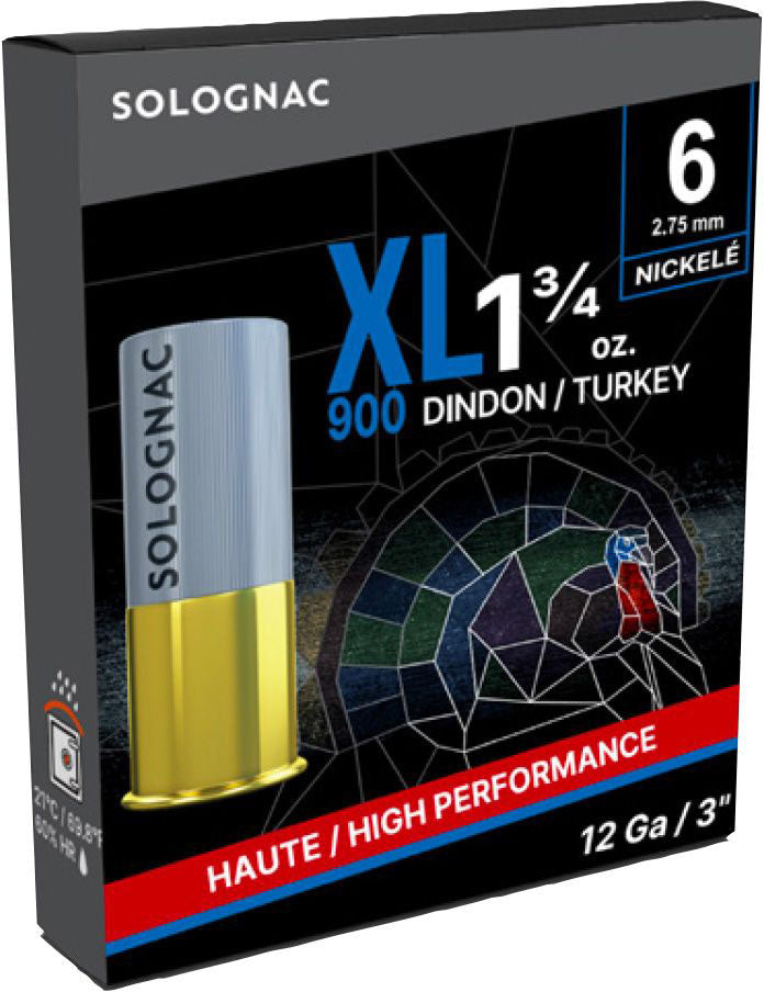 XL900 Turkey 12 ga. Lead Shotgun Shells - 1 3/4 oz. - #6 - 3 in. - 10/Box