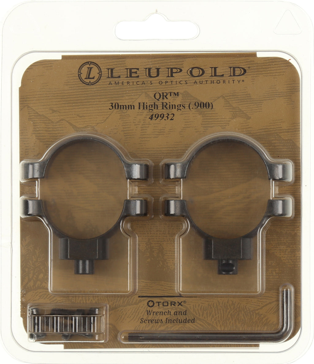 QR Scope Rings - High - Gloss - 30 mm