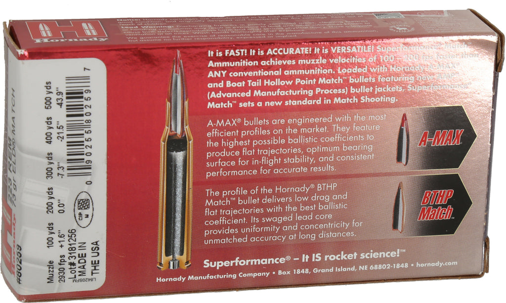 Superformance Match Cartridges