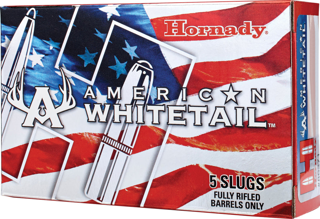 American Whitetail 12 ga. Slugs - 325 gr - 2 3/4 in. - 5/Box