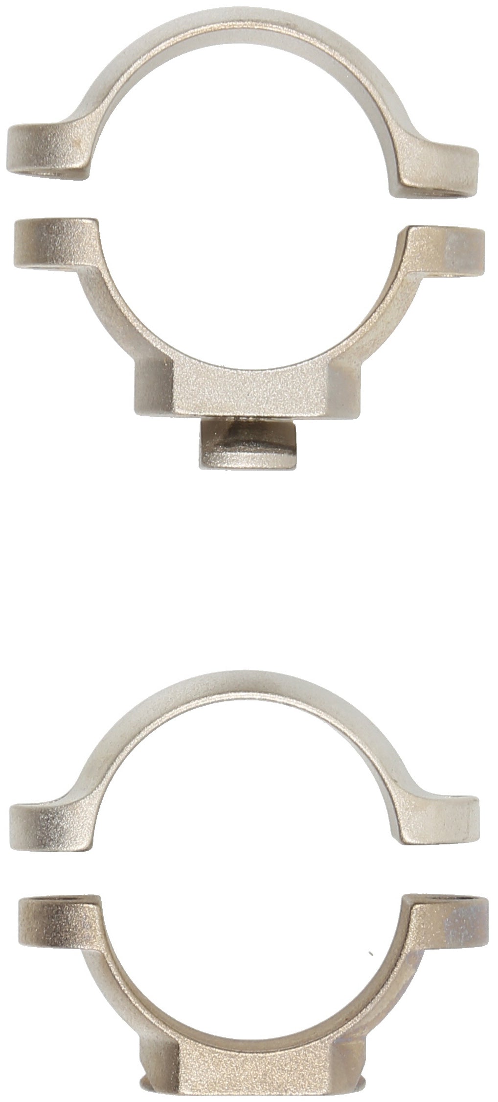 Scope Rings - Low - Silver - 1 in.