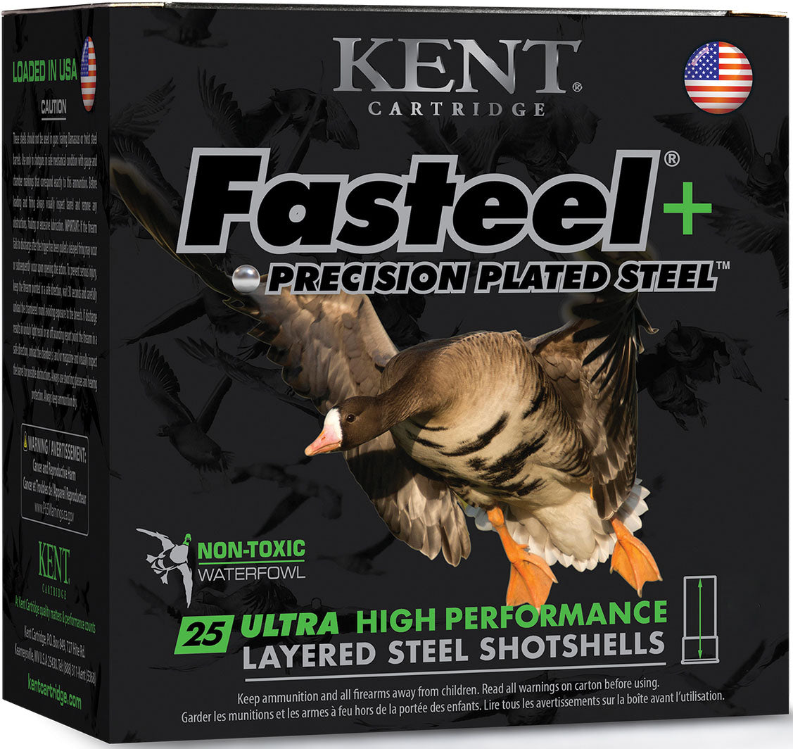 Fasteel+ 12 ga. Non-Toxic Steel Shotgun Shells - 1 1/2 oz. - 3 1/2 in. - 25/Box