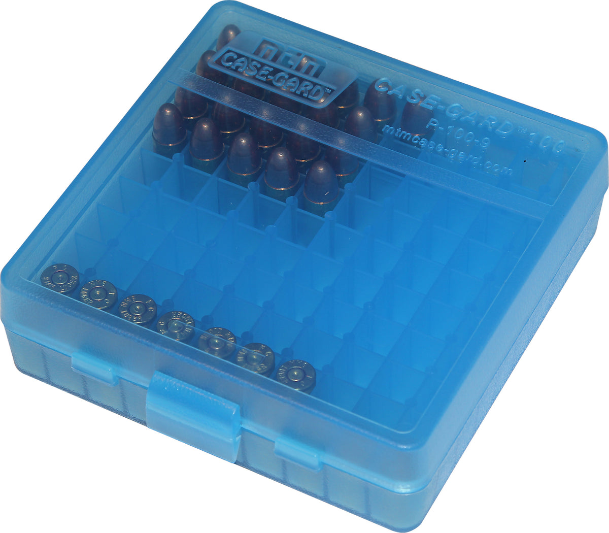 Ammo Box 100 Round Flip-Top 9mm 380 ACP