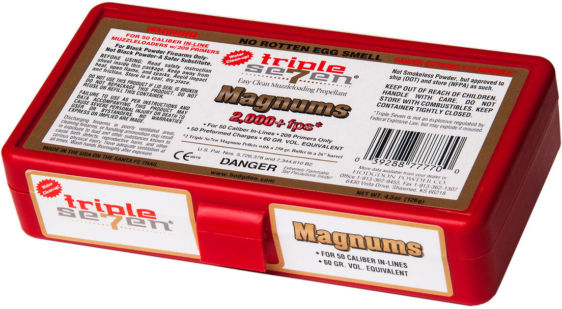 Triple Seven Magnum .50 cal Muzzleloader Pellets - 60 gr - 50/Box