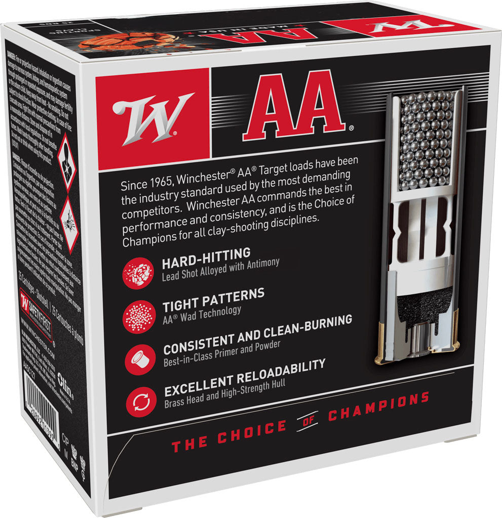 AA Sporting Clay Lead Shotgun Shells - 25/Box