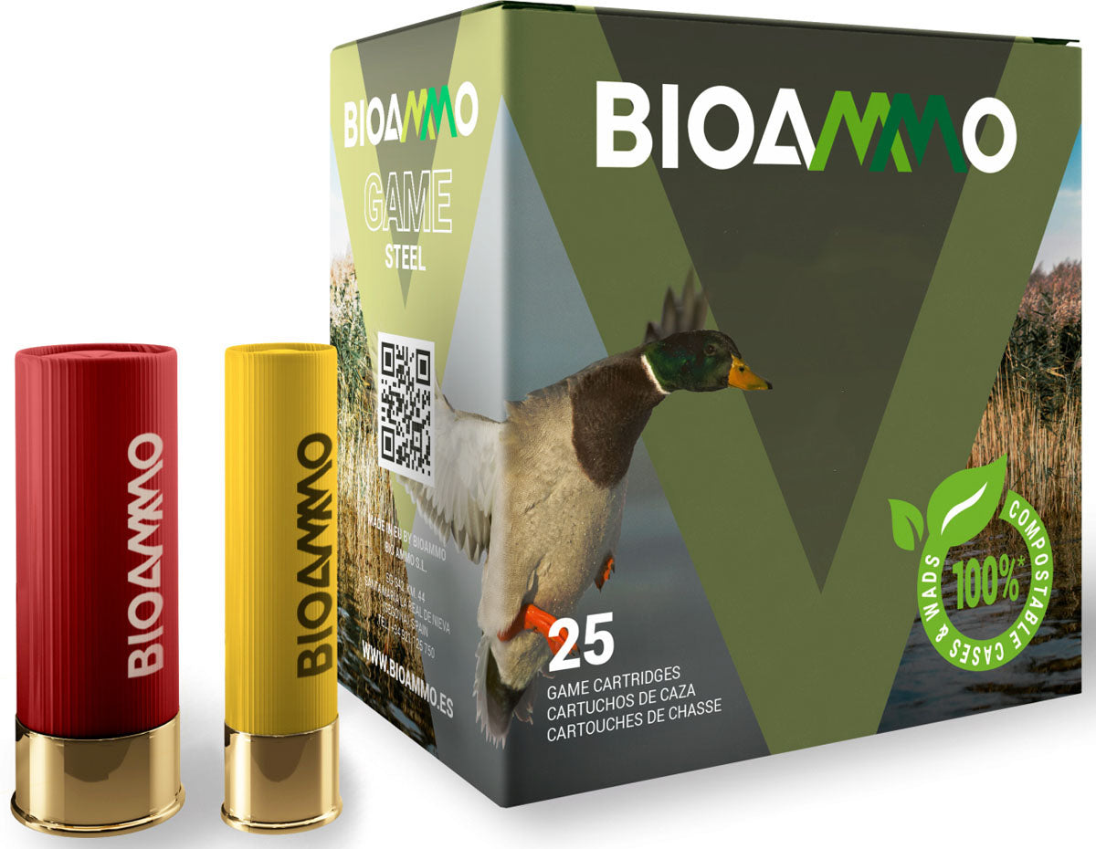 Game Steel 12 ga. Shotshells - 28 g - 70 mm - 25/bte