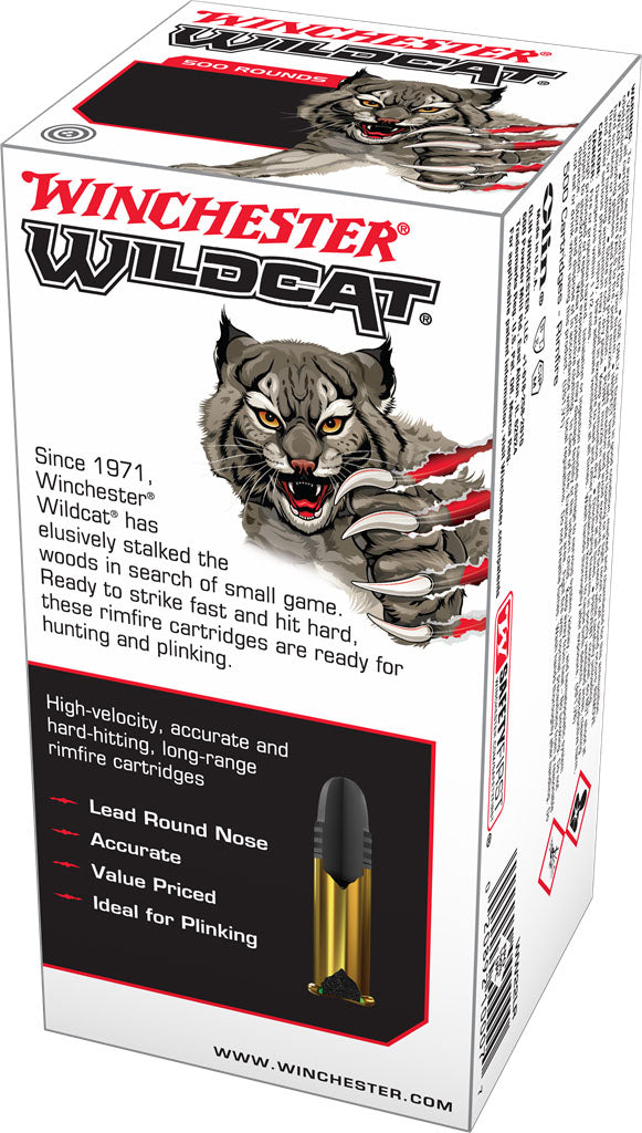 Wildcat Small Game cal. 22 Long Rifle Rimfire Ammunition - 40 gr 