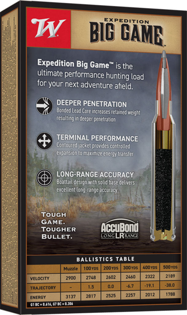 Expedition Big Game cal. 7 mm REM Centrefire Rifle Cartridges - 168 gr - 20/Box