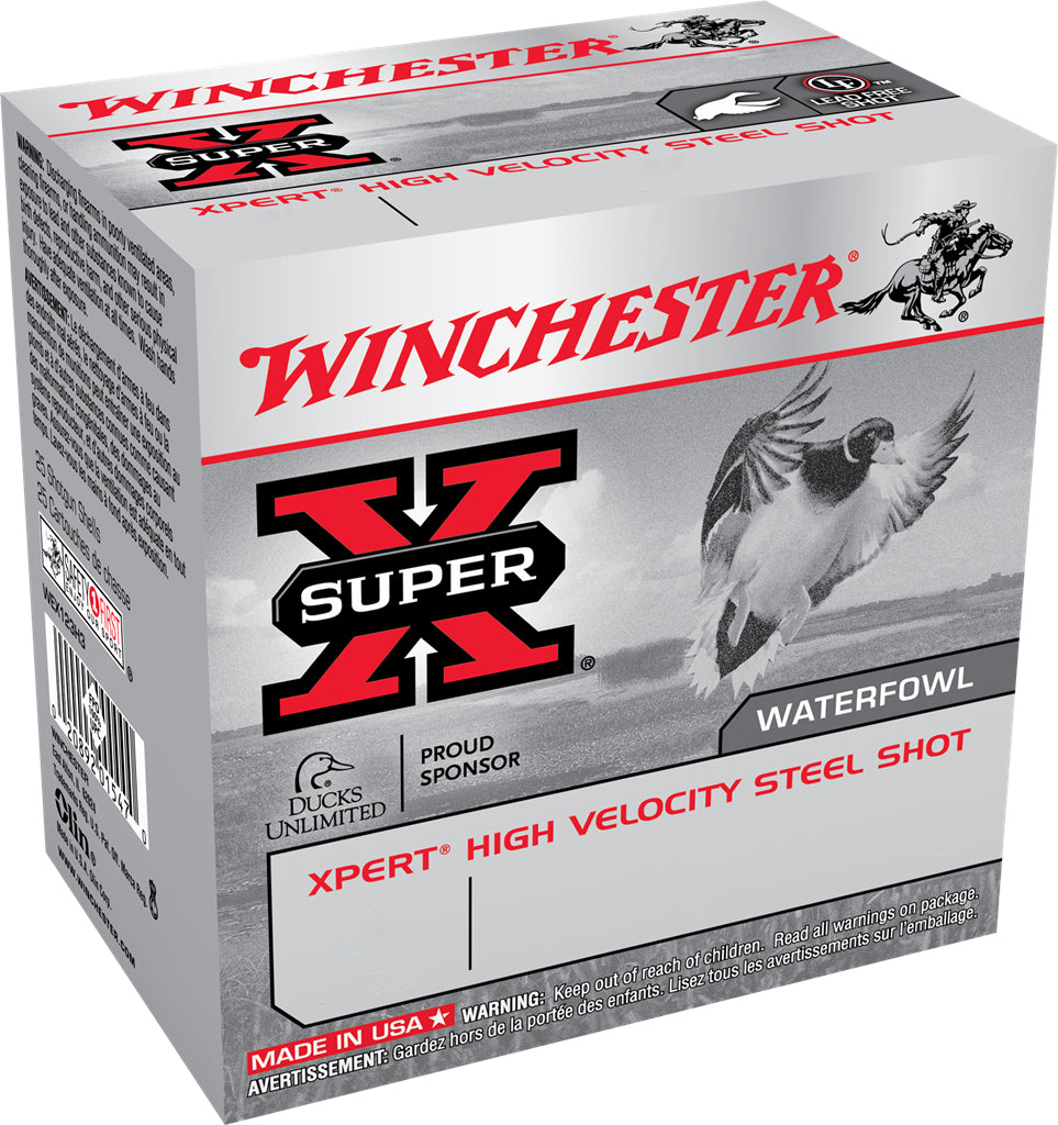 CAL 12 3 Xpert Hivel Steel Shot Non-Toxic Waterfowl Shotgun Shells