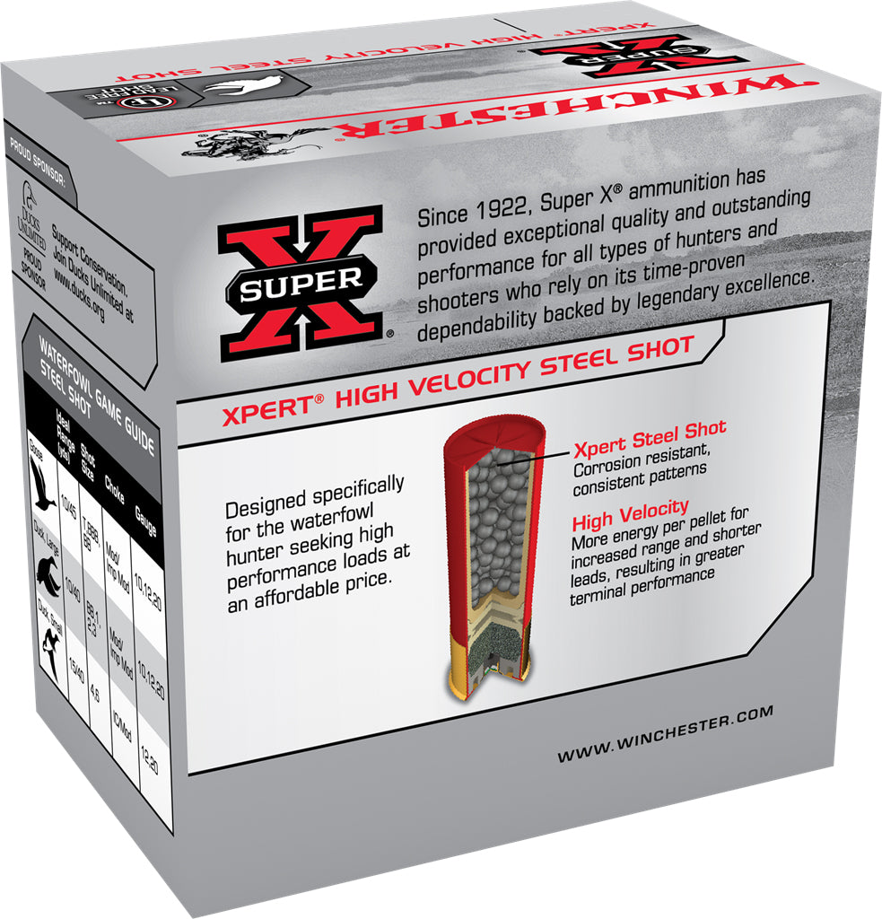 CAL 12 3 Xpert Hivel Steel Shot Non-Toxic Waterfowl Shotgun Shells