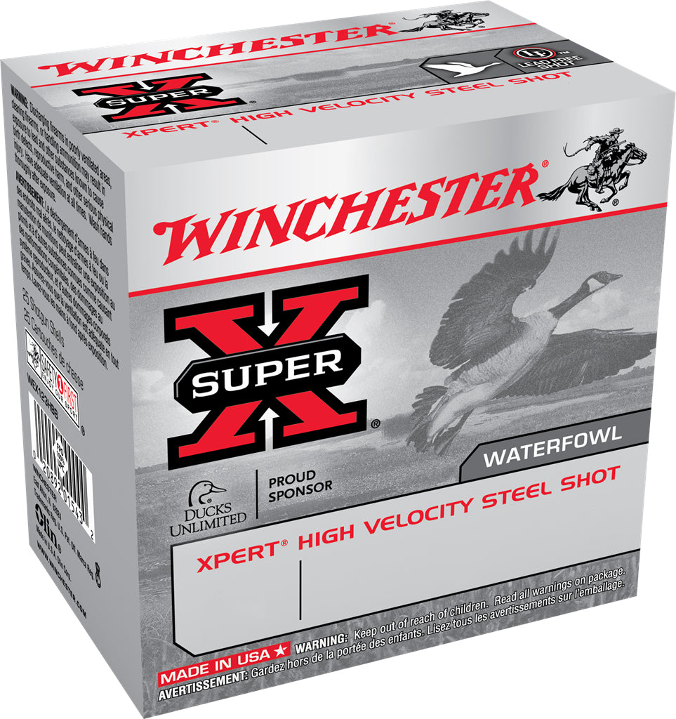 CAL 12 3 Xpert Hivel Steel Shot Non-Toxic Waterfowl Shotgun Shells