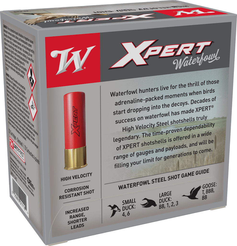 Xpert Hi-Velocity 12 ga. 2-3/4 in. 1-1/8, 3 Non-Toxic Waterfowl Shotgun Shells