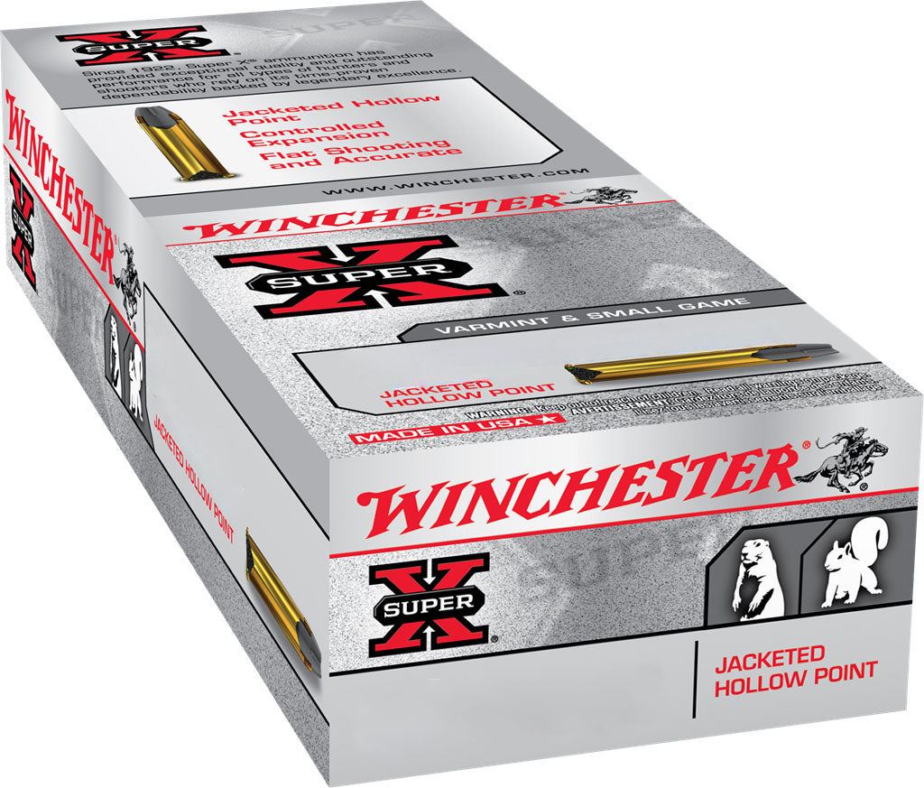 Super-X .22 WIN MAG cal Rimfire Cartridges - 40 gr - 50/Box
