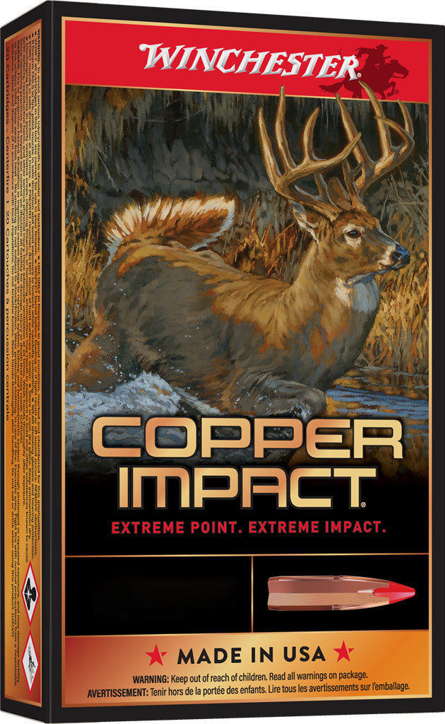 Copper Impact 6.5 CR cal Centrefire Rifle Cartridges - 125 gr - 20/Box