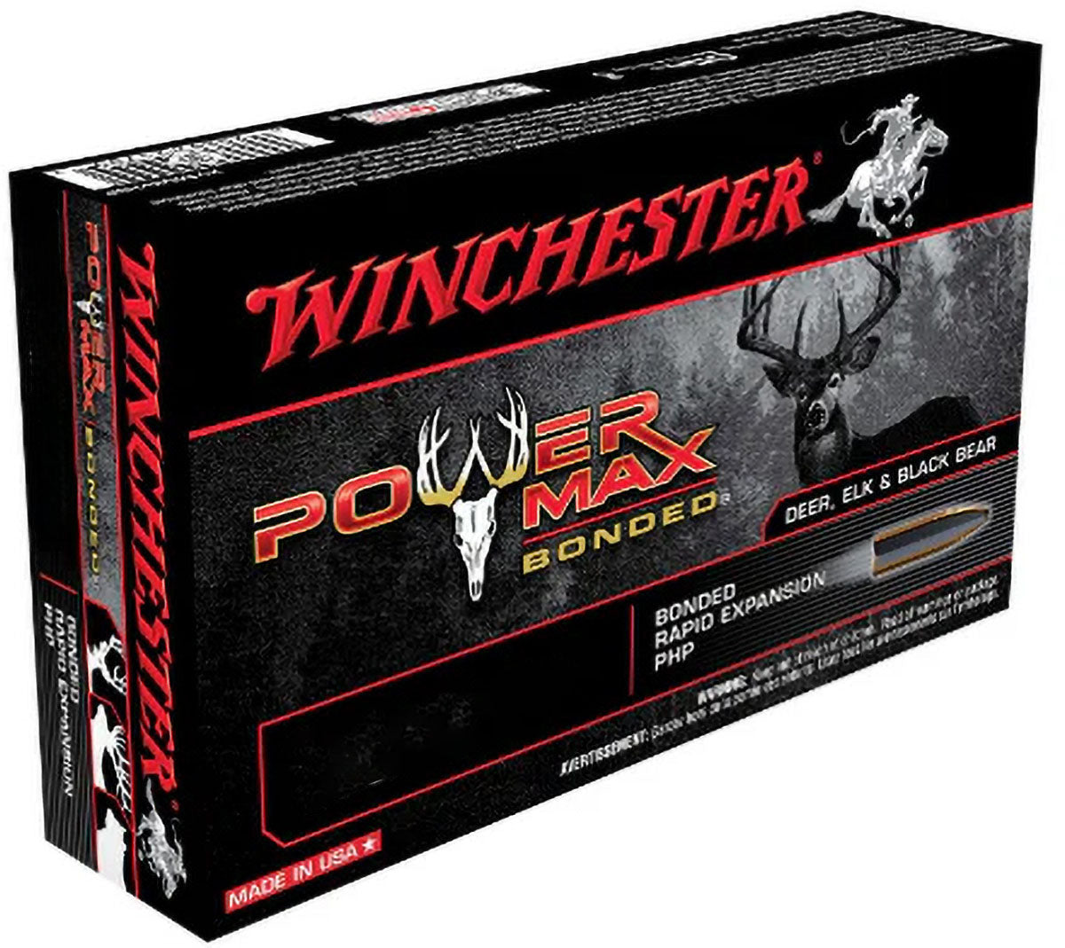 Power Max Bonded 7 mm REM MAG cal. Centrefire Rifle Cartridges - 150 gr - 20/Box