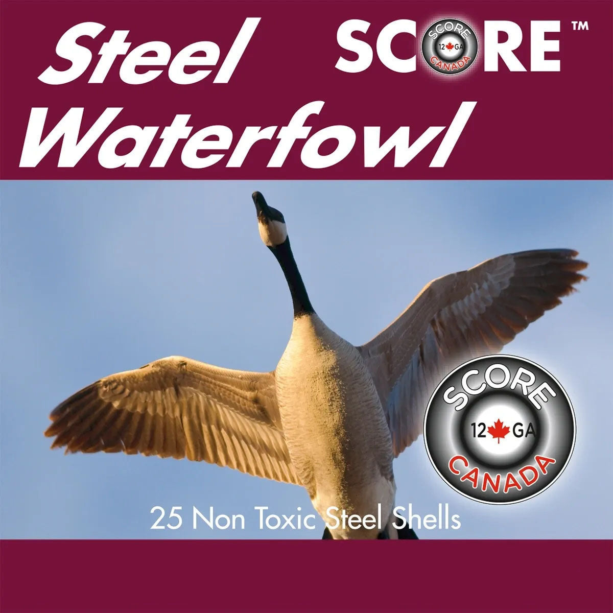 Waterfowl 12 ga. Shotgun Shell - 1 1/16 oz. - 2 3/4 in. - 25/Box