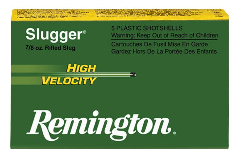 Slugger Rifled Slugs 12 ga. 2 3/4 7/8 oz. Big Game Shotgun Shells