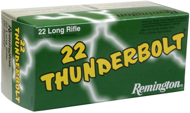 22 Thunderbolt High Speed .22 LR cal Ammunition - 40 gr