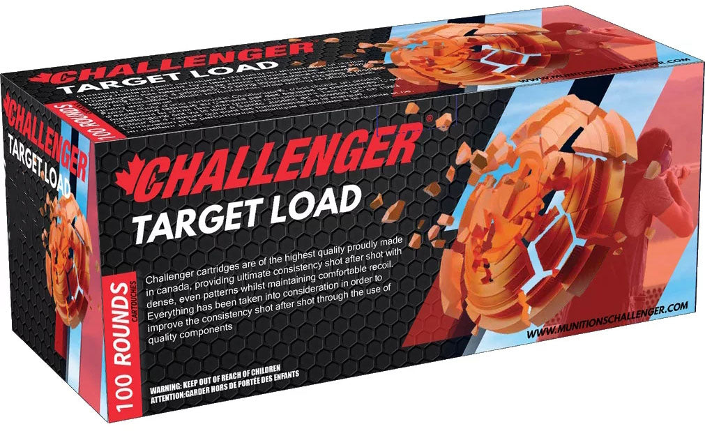 Target Load 12 ga. Lead Shotgun Shells - #8 - 1 1/8 o.z - 2 3/4 in. - 100/Box