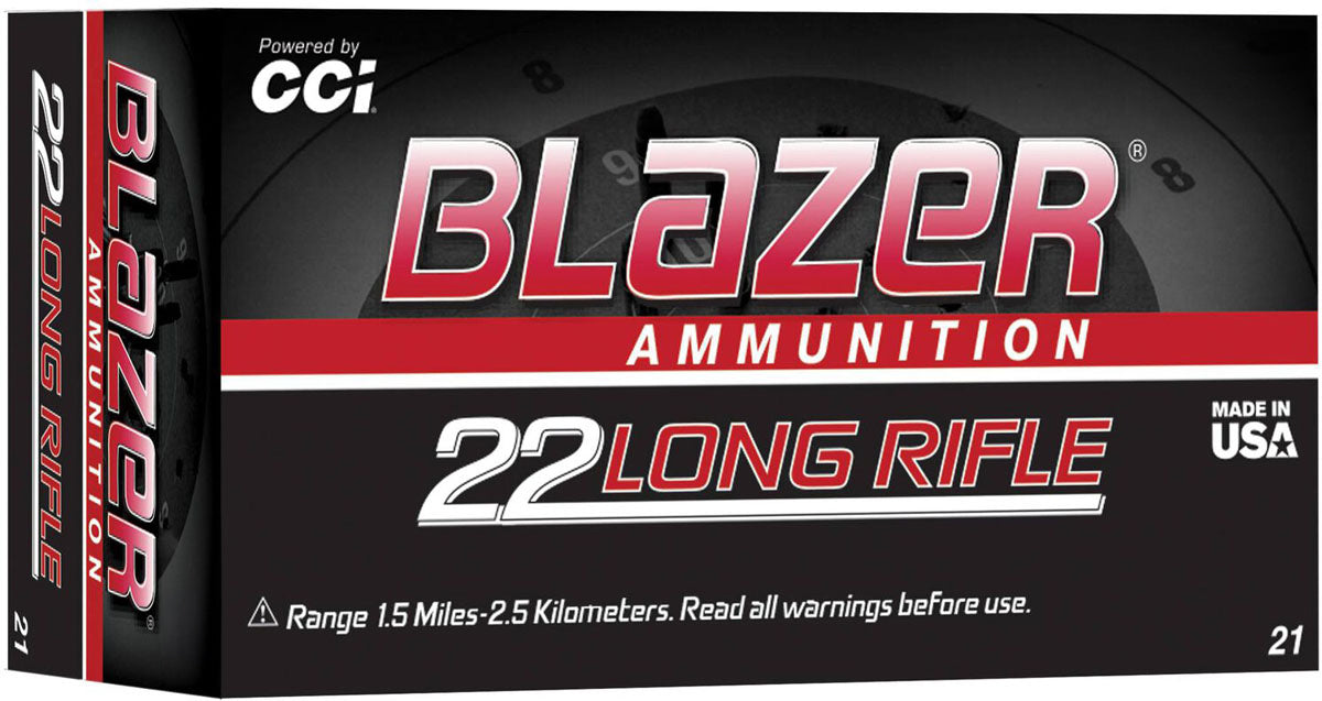 Blazer .22 LR cal Ammunition - 40 gr - 50/Box