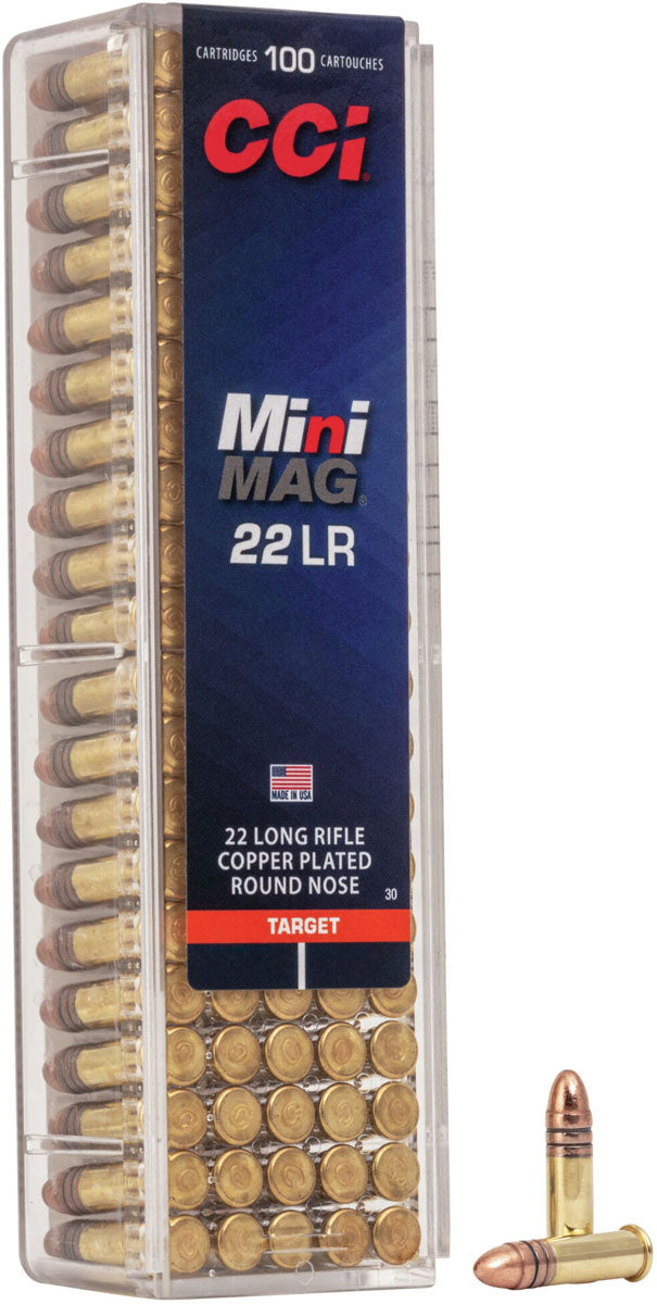 Mini-Mag .22 LR cal. Cartridges - 40 gr - 100/Box