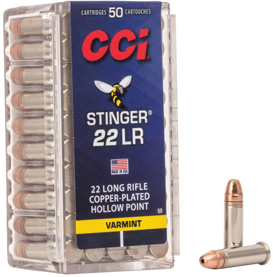 22 LR Stinger Small Game Rimfire Ammunition