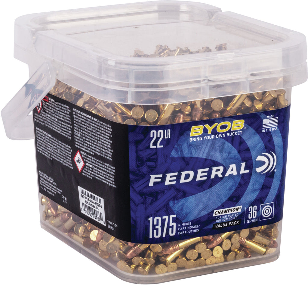 22Lr 36 gr Cphp 1375Ct Cartridge - 1375/Box
