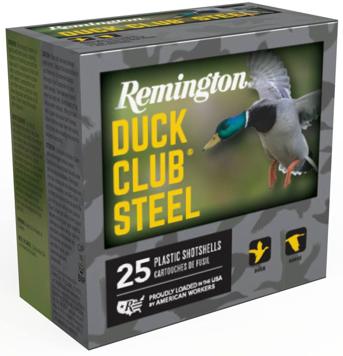 Duck Club 12 ga. Non-Toxic Steel Shotgun Shells - 1 3/8 oz. - #2 - 3 1/2 in. - 25/Box