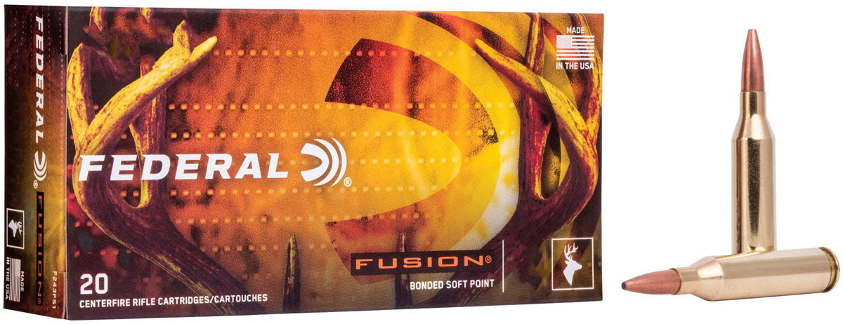 Fusion Centrefire Rifle Cartridges - 20/Box