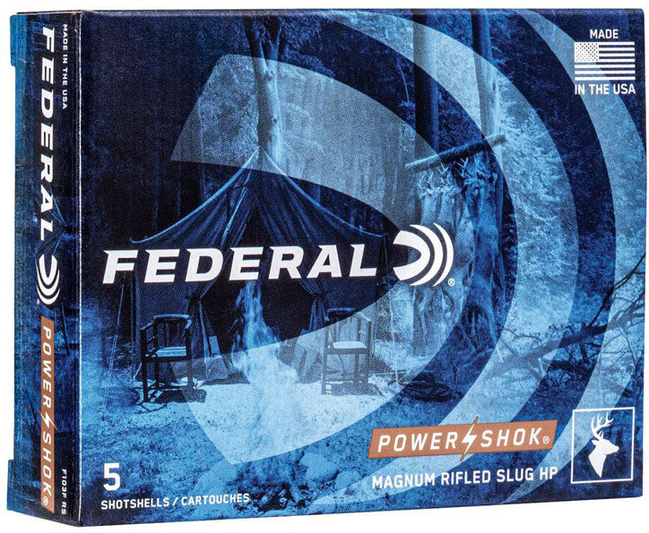 Power-Shok 10 ga. Rifled Slugs - 766 gr - 3 1/2 in. - 5/Box