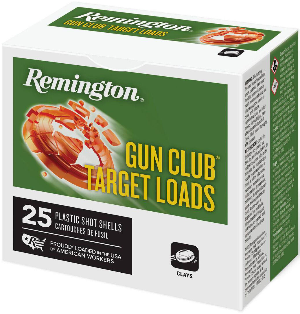 Gun Club Target Loads 12 ga. Shotshells - 1-1/8 oz. -  #8 - 2 3/4 in. - 25/Box