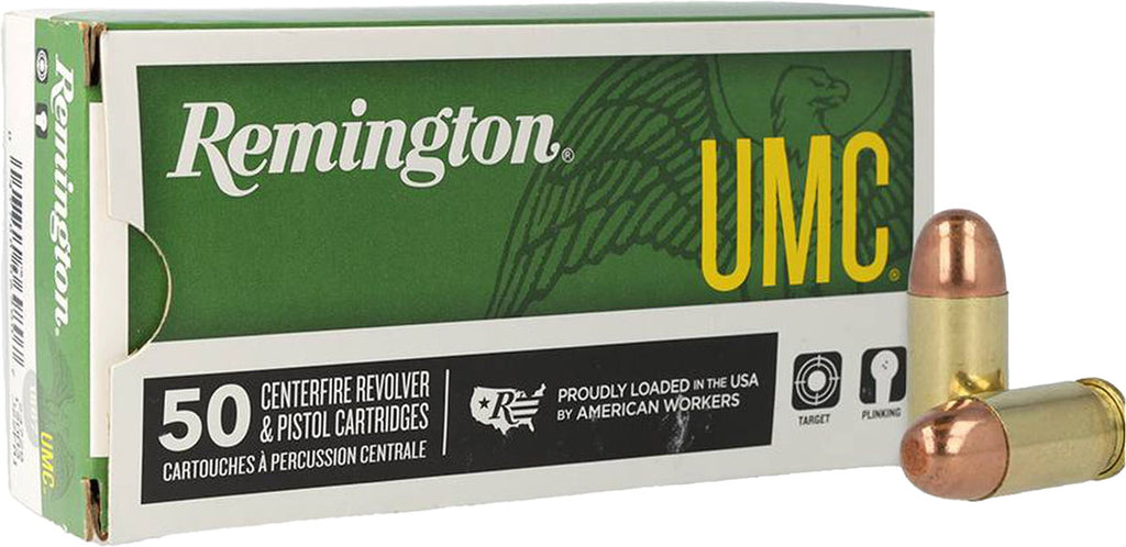 UMC 9 mm LUGER cal Centrefire Handgun Cartridges - 115 gr - 50/Box