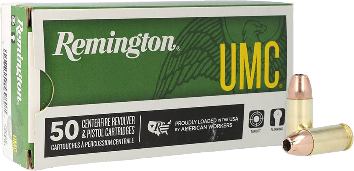 UMC Centrefire Handgun Cartridges - 50/Box