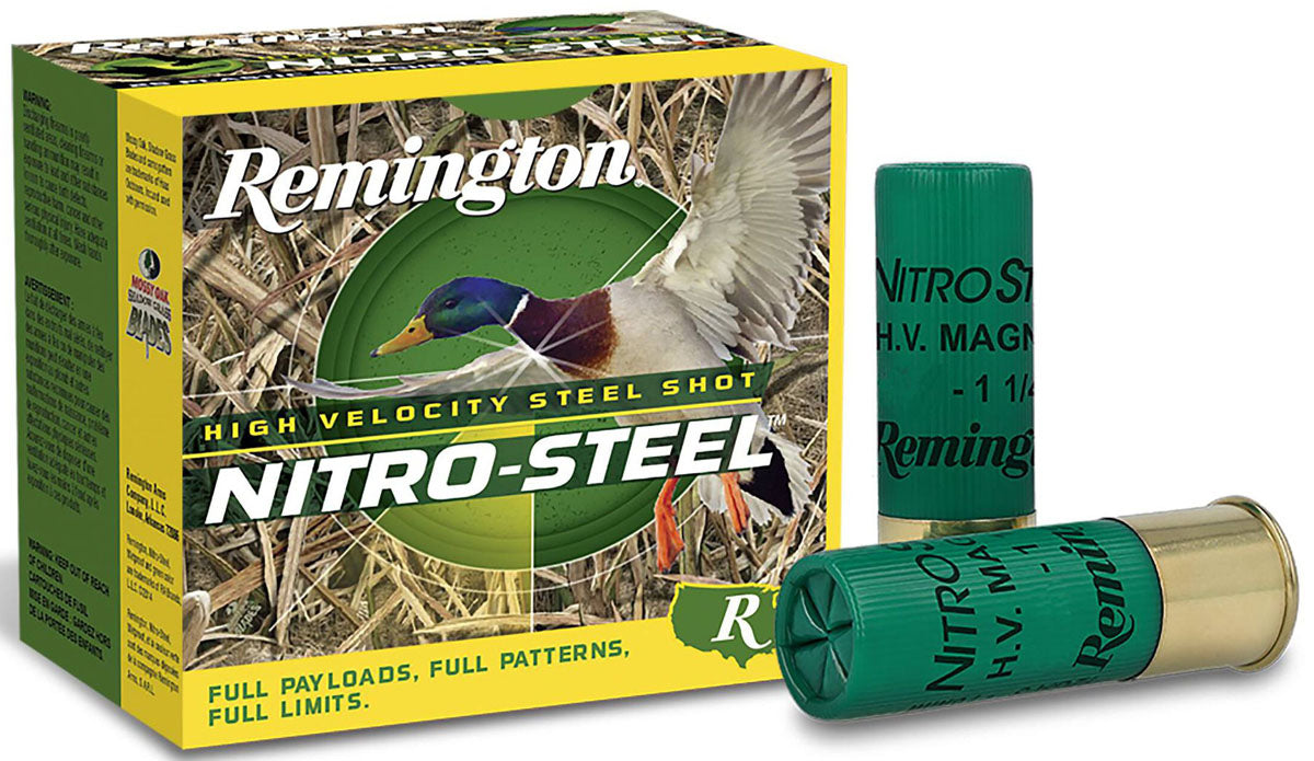 Nitro-Steel 12 ga. Shotshells - 1 1/8 oz. - #4 - 2 3/4 in. - 25/Box